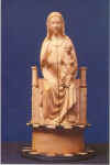 Virgen "Abrideira" Maravilloso trptico. Museo de las MM. Clarisas. Allariz (Orense)