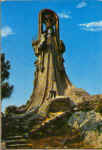 Virgen de la Roca (Imagen en piedra) Bayona la Real (Pontevedra)