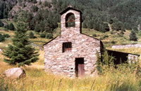 Ermita de San Antonio en Arinsal (Andorra)