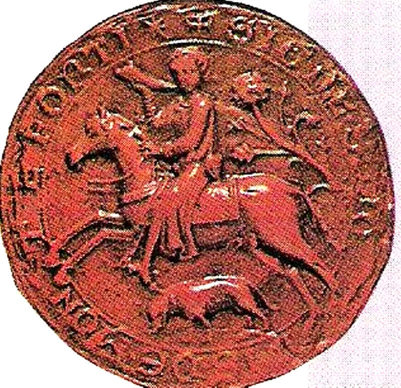 Sello de Simón IV de Montfort